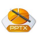 MS PowerPoint PPTX Icon
